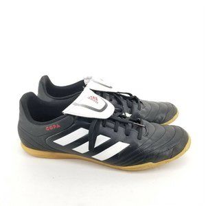 B17 Adidas Mens Copa Black White Round Toe Lace Up Running Shoes Size US 12
